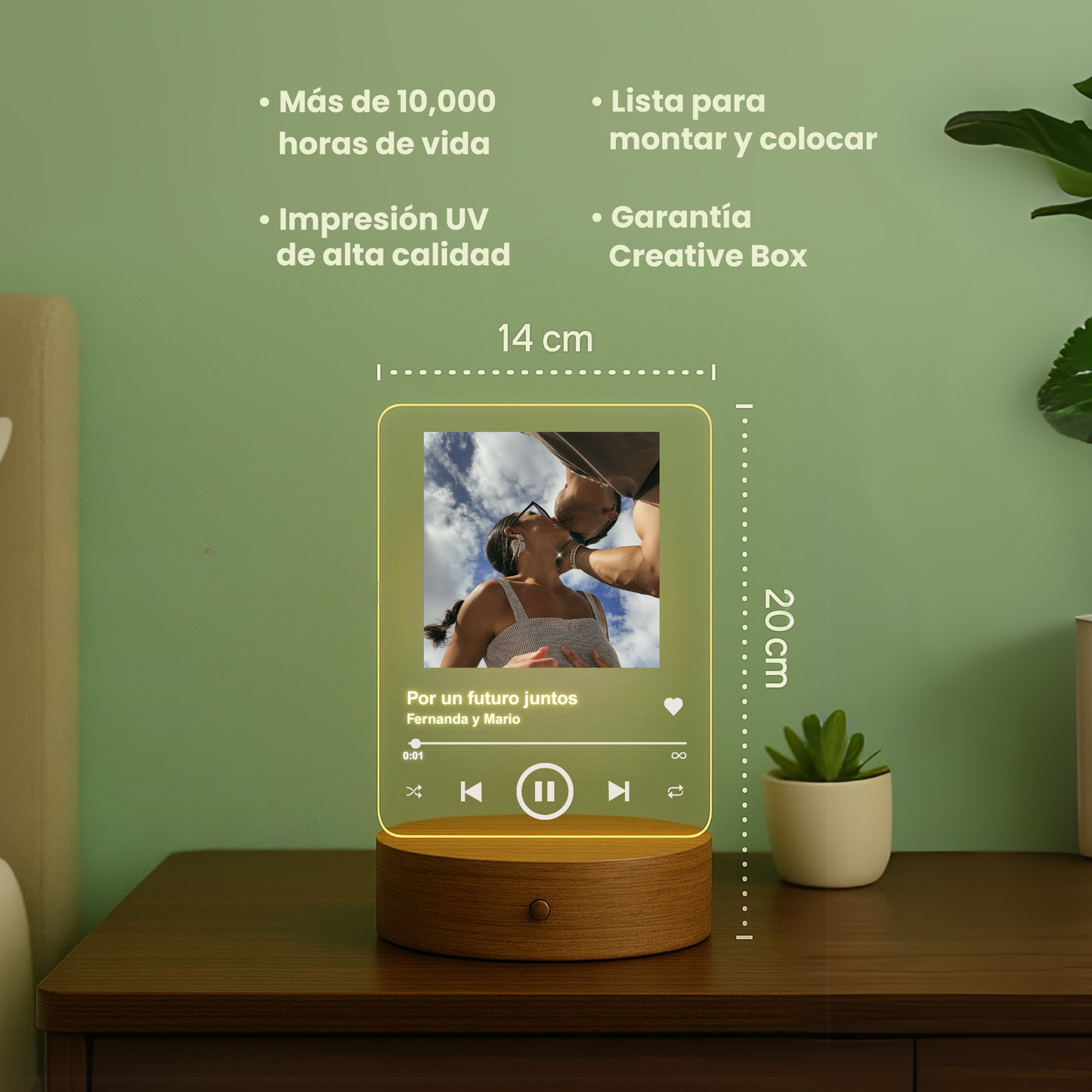 Lámpara Canción