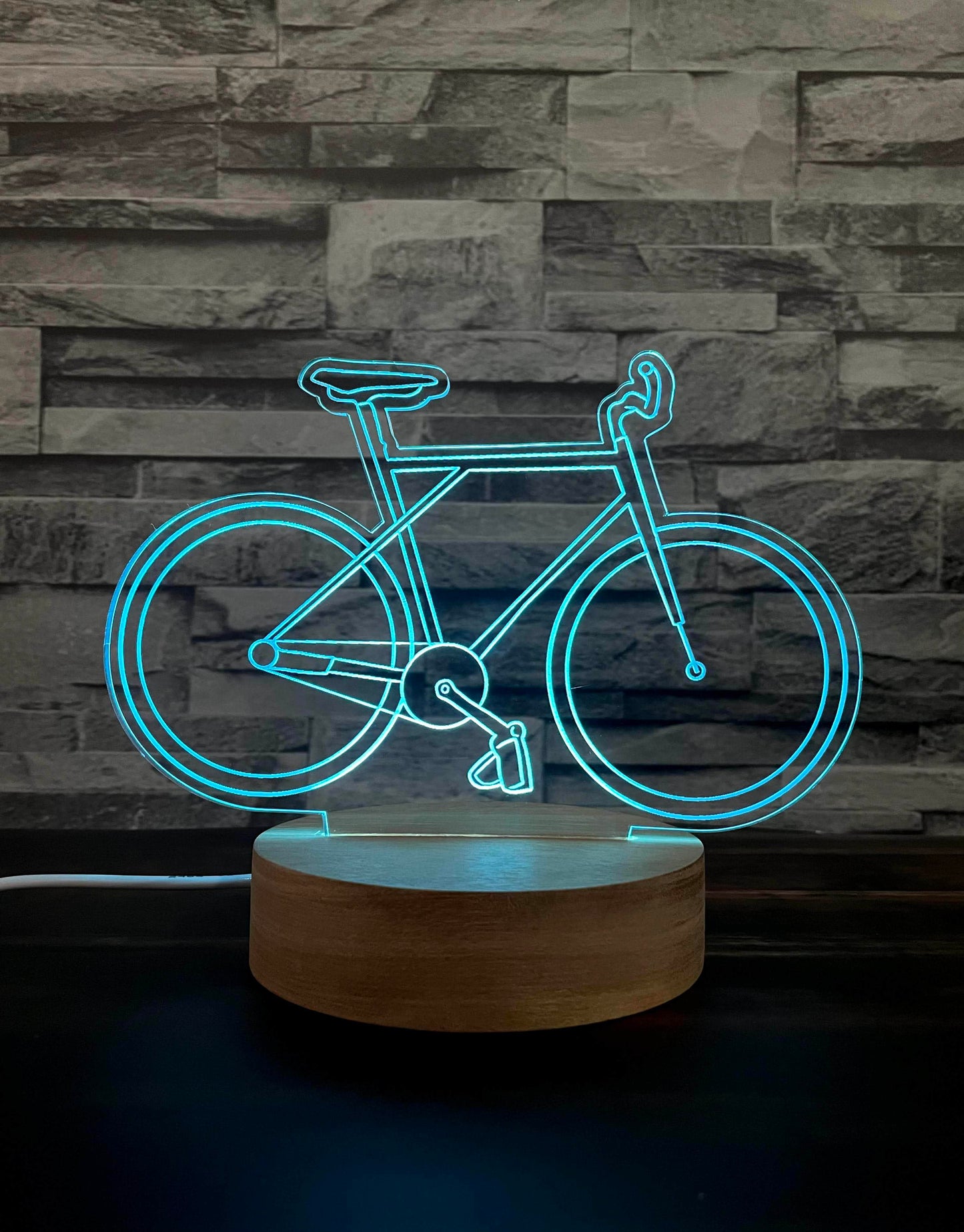 Lámpara Led Bicicleta lámparas Luces de Colores intercambiables