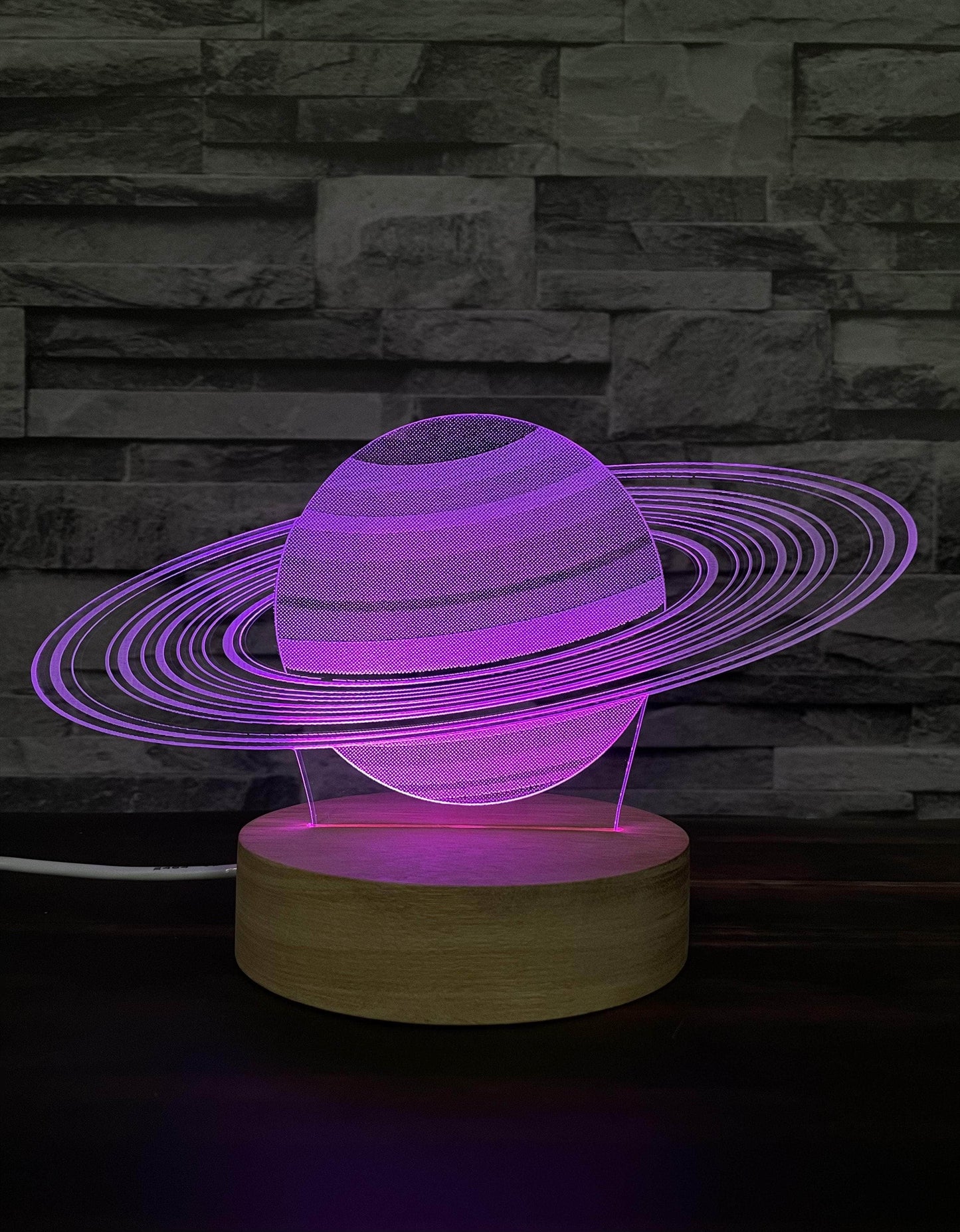 Lámpara Led Saturno lámparas COLORES / SIN GRABADO